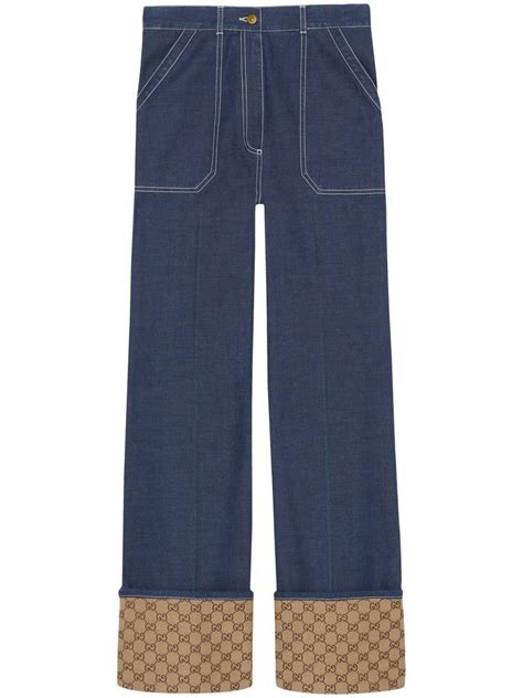 jeans gucci donna|gucci jeans for women.